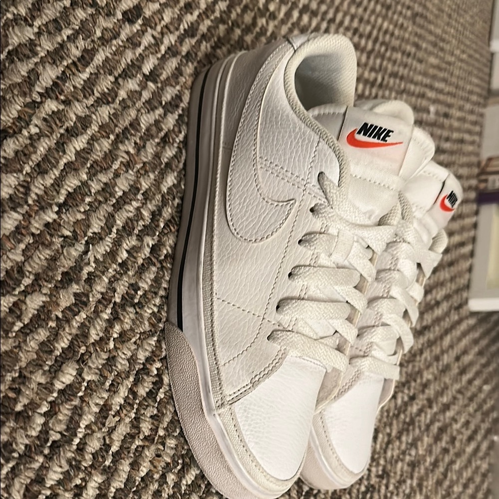 Nike Classic White Leather Sneakers